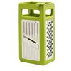 TopHomer Grattugia pieghevole 4 in 1, affettatrice multiuso portatile per verdure con 4 diverse lame per la cucina domestica