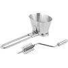 QANYEGN Tritatutto Per Coriandolo in Acciaio Inossidabile, Trita-prezzemolo a manovella, Trituratore di Prezzemolo, Grattugia Rotante Per Cucina, Tritaprezzemolo Per Cucina, Uso Domestico