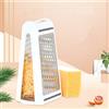 HomeQuality Quality Home Grattugie da Cucina Grattugia, Grattugia per Zenzero e Coperchio della Lama di Limone Acciaio Inossidabile - Alte Prestazioni - per Verdure, Frutta, Formaggio, Cioccolato