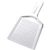 TIKUSAN Ginger Grattugia per alimenti a forma di pala in acciaio inox Newness per zenzero, mini grattugia zenzero per aglio, frutta e verdura a radice (12,7 x 22,6 cm)