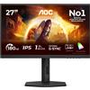 AOC G4 27G4X Monitor PC 68,6 cm (27") 1920 x 1080 Pixel Full HD LED Nero, Grigio