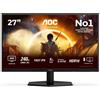 AOC G4 Q27G42ZE Monitor PC 68,6 cm (27") 2560 x 1440 Pixel Quad HD LCD Nero, Rosso