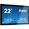 iiyama ProLite TF2234MC-B7X Monitor PC 54,6 cm (21.5") 1920 x 1080 Pixel Full HD LED Touch screen Multi utente Nero