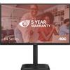 AOC E4 24E4CV Monitor PC 60,5 cm (23.8") 1920 x 1080 Pixel Full HD LED Nero