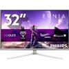 Philips 32M2N8900P/00 Monitor PC 80 cm (31.5") 3840 x 2160 Pixel Bianco