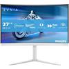 Philips Evnia 5000 27M2C5201L/00 Monitor PC 68,6 cm (27") 1920 x 1080 Pixel Full HD LCD Bianco