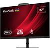Viewsonic VG2741V-2K Monitor PC 68,6 cm (27") 2560 x 1440 Pixel Quad HD LCD Nero