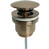 BB BuyBath Piletta click clack tonda universale bronzo 11/4 | Tecom