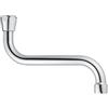 Dianhydro CANNA PER GRUPPO LAVELLO A MURO UNIVERSALE cm 25 S-Brico Ricambi Rubinetteria