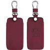 kwmobile Cover copri-chiave compatibile con Renault con 4 tasti Smart Key (solo Keyless Go) - Guscio protettivo chiavi auto in pelle PU Nabucco per telecomando macchina