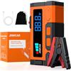 JDMCAR 𝟑𝟏% 𝟎𝐅𝐅 𝟏𝟎𝟎𝟎𝟎𝐀 Booster Avviamento Auto - Avviatore Batteria Auto per Auto/Moto (Fino a 9.0L e Diesel a 8.5L), Starter Batteria Auto Portatile con LED/LCD, Upgrade Avviatore di Emergenza
