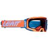 Leatt 8022010370 Maschera Velocity 5.5, Neon Arancione, Grigio Chiaro 58%