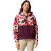 COLUMBIA GIACCA ANTIVENTO CON CAPPUCCIO SPIRE VALLEY ROSSA MULTI