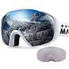 OUTDOOR MASTER CLASSIC MASCHERA SCI ADULTO BIANCA