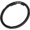 ReachMall Freehub Distanziale 0.8/2mm AL6061 Lega di Alluminio Movimento Centrale Cassette Rondella Per Bici Da Strada Mozzo Volano Regolazione Nero