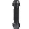 MUSISALY Connettore per Pagaie in Plastica e Alluminio 28mm Nero, Facile da Assemblare, per Kayak e Gommone, Accessorio Resistente alla Ruggine per Collegare Pagaie