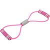 Ycauty Figura 8 Fascia Elastica di Resistenza per un Allenamento di Stretching Fitness Versatile, Materiale TPR (Viola)