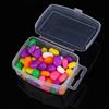 LUCKDANO Mais Finto 60 Pezzi, Esca a 6 Colori Piattano da Pesca Carpa con Bel Profumo, Esche Galleggianti, per Carpe, Pesca Alla Trota, Pesce di Gatto (Giallo + viola + rosa + arancione + bianco +