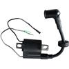 HSCJMEHT Bobina di accensione con Cappuccio 6E0-85570 6E0-85570-00 6E0-85570-1 Compatibile con Motore fuoribordo a 2 Tempi 4CV 5CV