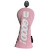 QUILSTM Coprimazze da Golf Portatili in Legno, in Pelle PU, Impermeabili, per Mantenere Le Mazze da Golf al Sicuro e con Un Aspetto estetico gradevole sul, Rosa, Numero 5