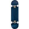 RELAX4LIFE Skateboard Completo Vuoto Macchiato 7 Strati di Acero per Bambini e Adulti, con 4 Ruote, Blu,79 x 20 cm (nero)