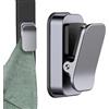 Genérico Supporto magnetico per carrello da golf, clip antiscivolo per occhiali da sole, supporto per accessori da golf, per putter, campeggio, barbecue, ciclismo, passeggino, ombrello e esterno
