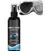 Generico Spray Antiappannamento Per Occhialini Da Nuoto - Soluzione Antiappannamento, Rivestimento Nebulizzato Per Chiarezza Delle , Formula Anticondensa A Lunga Durata, Detergente Per Superfici Ottiche |