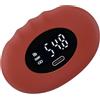 Genérico Misuratore di di pressione, misuratore di manuale da 180 kg con display LED, misurazione della presa di precisione, per casa, fitness, allenamento di lotta, interni e