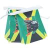 AZ FLAG Ghirlanda 6 Metri 20 Bandiere Bob Marley 21x15cm - Bandiera GIAMAICANA - Giamaica 15 x 21 cm - Festone BANDIERINE