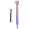 Legami - Compasso con Mina Automatica, Tema Kitty, 10 Mine 0,5 mm con 2B incluse, max Diametro 30 cm, Compatto, Struttura resistente in Metallo, 1.6 x 13 x 1.7 cm