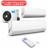 Midea Breezeless+ Dual Split 7,0 kW per 2 stanze fino a 23 mq 12.000 + 12.000 BTU