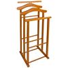 Arredamenti Italia Indossatore per camera da letto MAXI, Legno - Triplo supporto - Finitura Ciliegio Ar-It il cuore del legno