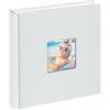 walther design Fun FA-208-W - Album Fotografico con Finestra intagliata in Copertina, 30 x 30 cm, Azzurro