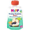 HIPP BIO FRUTTA FRULLATA PLUS + MELA PERA FRUTTI ROSSI CON FERRO 90 G