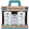 Chicco Baby Moments - Cofanetto Bagno Corpo + Shampoo + Acqua di Colonia