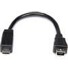StarTech Cavo Micro USB Startech UUSBMUSBMF6 Micro USB A Micro USB B Nero