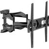 myWALL My Wall Supporto a parete completamente mobile per TV LCD per schermi da 32" a 60" (81 - 152 cm), carico fino a 30 kg, nero