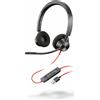 Poly Headset Blackwire C3320-M binaurale USB-A (214012-01)