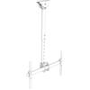 Xantron Supporto a soffitto bianco per monitor TV 37-70" orientabile, inclinabile, rotante, regolabile in altezza, DEHA-946S-W