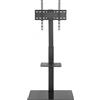 VDD Supporto TV - Treppiede per monitor TV - Girevole - Regolabile in altezza da 134 cm a 146 cm
