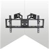 WISFOR Supporto da parete per TV, supporto angolare per TV girevole e inclinabile per TV LCD plasma 32" - 65" Max 35Kg VESA 600x400