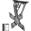 myWALL Supporto TV da soffitto MyWall HL43M per TV da 23-55 pollici (58-140 cm) con telecomando wireless e app Nero