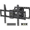 OEM Supporto per TV LED, LCD e al plasma da 47-84 pollici con VESA max. 600x400 mm, montaggio tramite doppio braccio estensibile e resistente fino a 60 kg