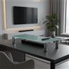Feel2Home Rialzo per monitor Supporto per monitor da scrivania Schermo bianco 100x17x35 cm