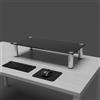 Feel2Home Rialzo per monitor Supporto per monitor da scrivania Schermo nero 80x17x35 cm
