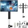VEVOR supporto TV per TV LCD LED al plasma da 30-50 pollici, supporto TV automatico, sollevatore per TV, staffa di sollevamento TV da 97,4 a 167,4 cm, regolabile in altezza e stabile max. 60 kg