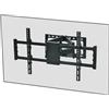 OEM Supporto a parete per TV, movimento completo, braccio estensibile, nero