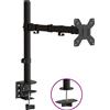 Syfax Supporto per Monitor in Acciaio Nero VESA 75/100 mm