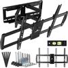 King Mount Supporto da parete per TV KG-1022 | 32" - 80" | Vesa 200x100 - 600x400 | 45,5 kg | Nero