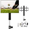 StarTech Supporto TV per TV LCD LED al plasma da 28-32 pollici - Supporto TV automatico - Sollevatore TV per TV - Staffa di sollevamento TV 77-127 cm - Regolabile in altezza e stabile - Max. 60 kg